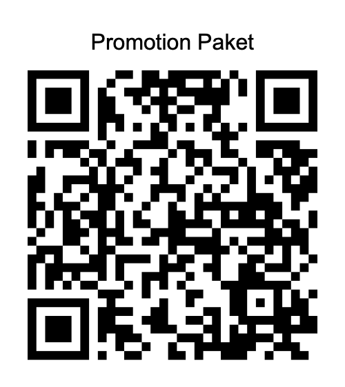Promotion Pake-qrcode